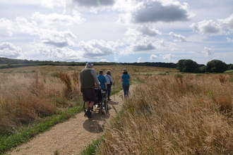 Limited mobility walk at Wild Woodbury