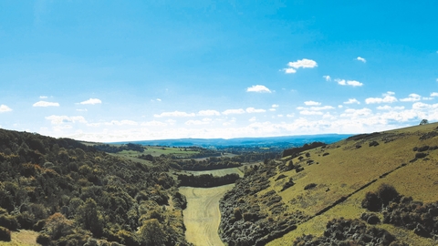 View from Fontmell Down