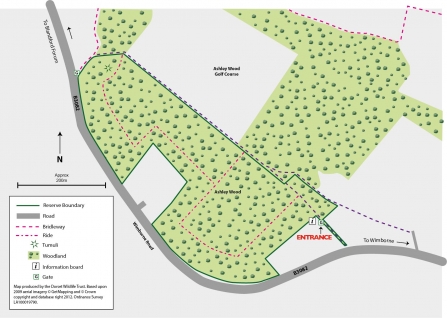 Ashley Wood Reserve Map