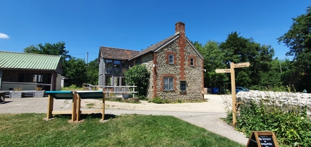 Front of the Cowshed 