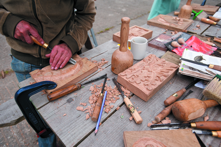 Wood carving course